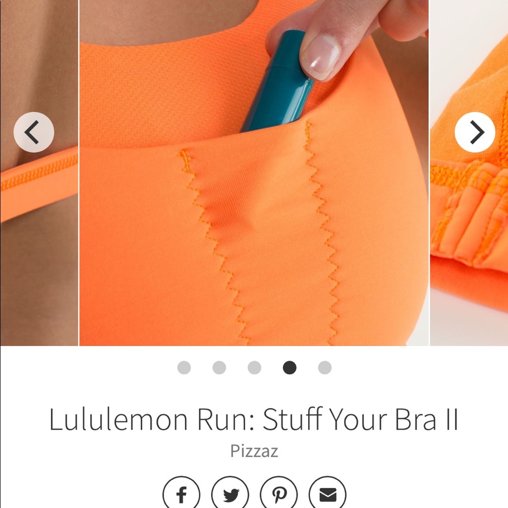 Lululemon Stuff Your Bra Sportsbra in XS/4 - Picture 6 of 8